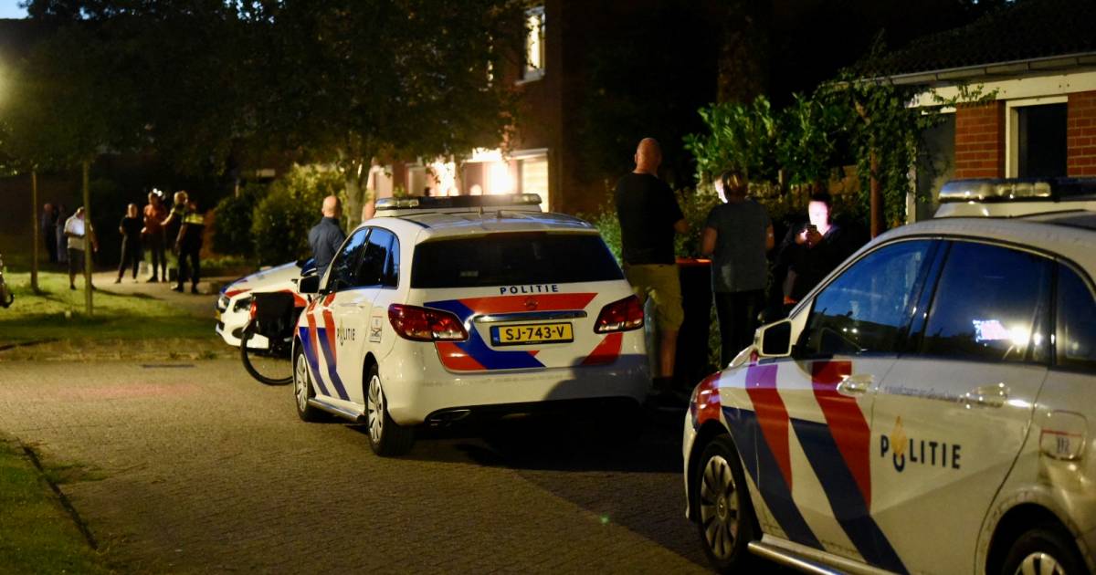 Bij de overval raakte een 60-jarige bewoner gewond .