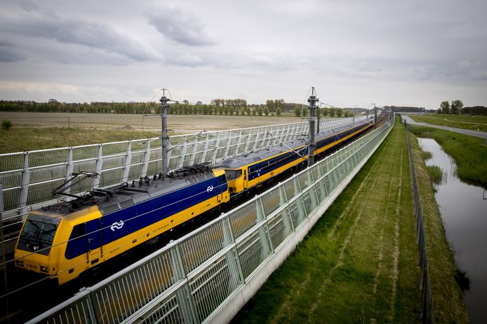 De trein van de Hogesnelheidslijn. Foto ter illustratie