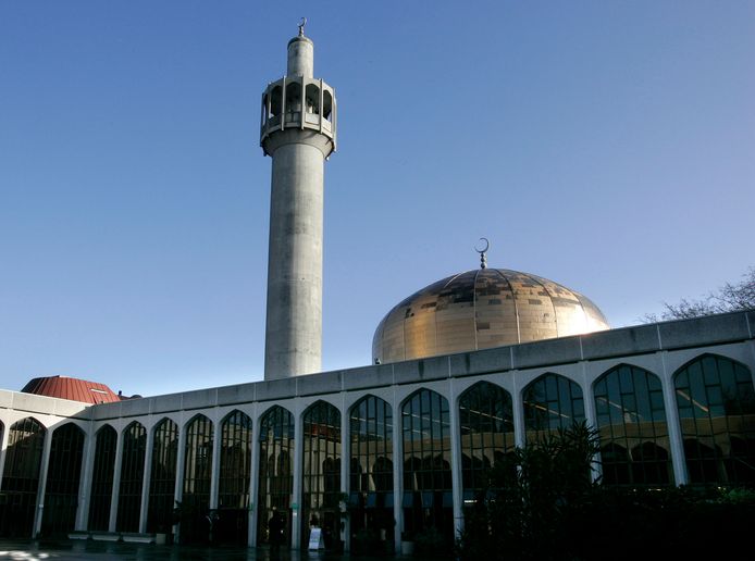 De Centrale Moskee in Regents Park in Londen.