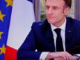 De Franse president Emmanuel Macron.
