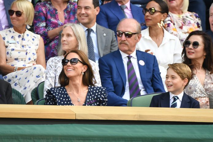 Prince George at Wimbledon.