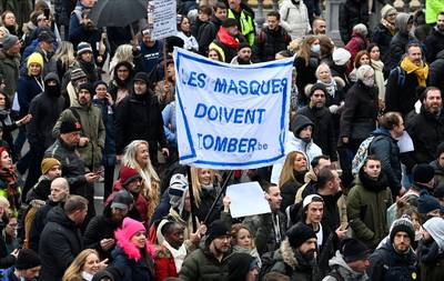 Une nouvelle manifestation contre les mesures sanitaires prévue le 19 décembre à Bruxelles