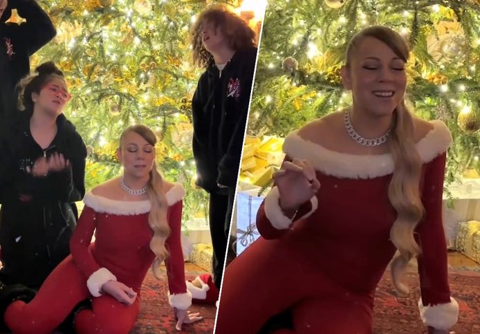 Kinderen Mariah Carey zijn ‘All I Want for Christmas’ beu