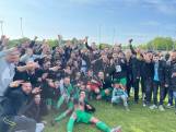 Groen Wit wint de beker na zenuwslopende strafschoppenserie