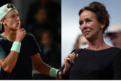 “Vertrek!” Deense tennisser schreeuwt richting tribune, waarop moeder naar binnen gaat (al is hij zich van geen kwaad bewust)