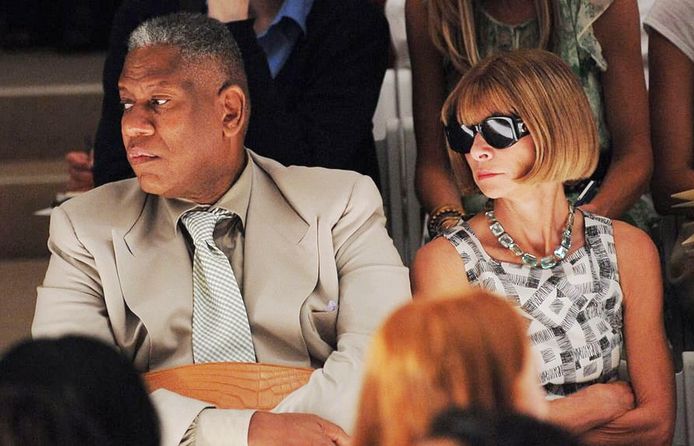 Andre Leon Talley met Anna Wintour