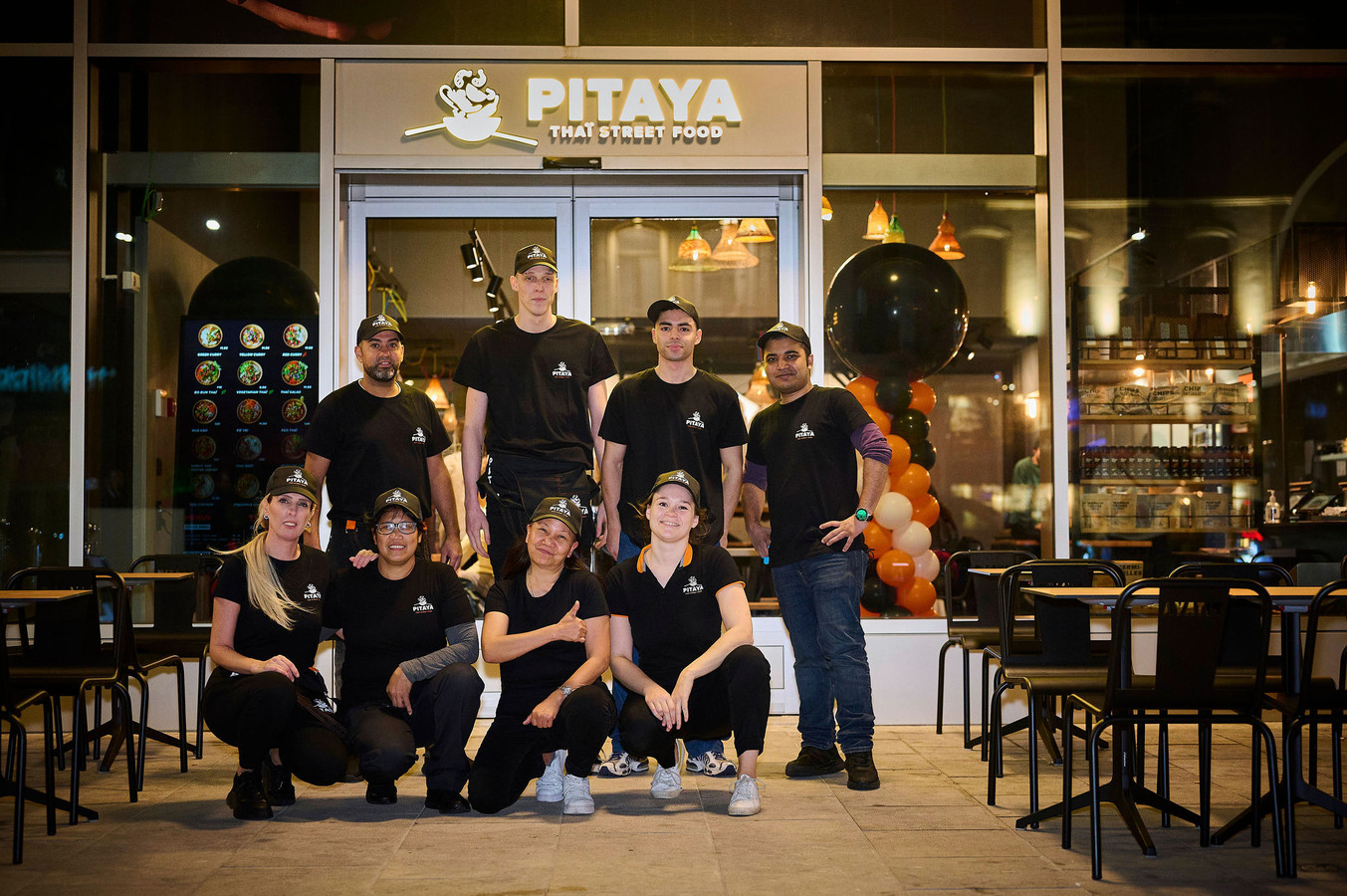 Het team van Pitaya in Antwerpen.