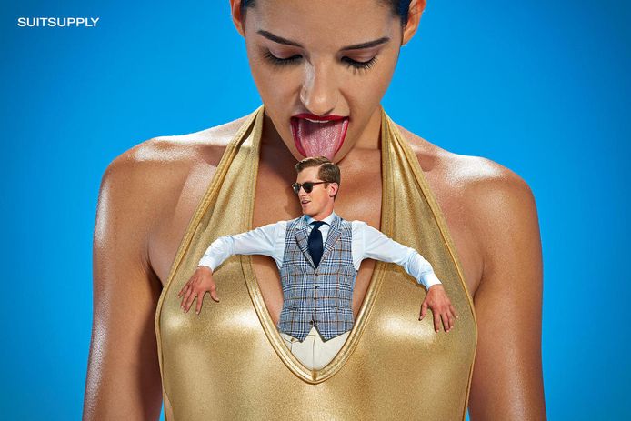 Eigenaar SuitSupply Doodsbedreiging om blote posters Economie
