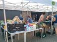 De vrijwilligers van de voedselbedeling streken donderdag voor het eerst in Herselt-centrum neer met het aanbod van Foodsavers.
