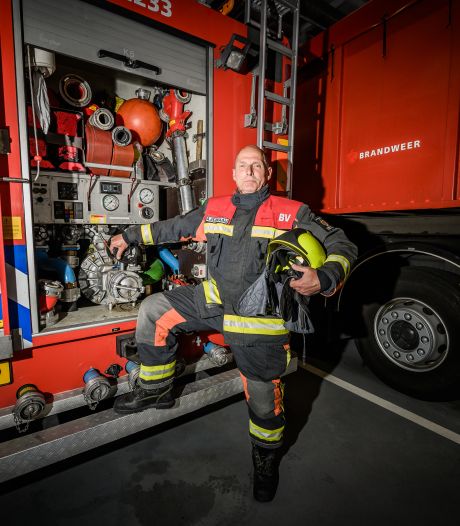 Na ruim veertig jaar stopt Aart bij de brandweer: ‘Ik heb hier zo gigantisch veel meegemaakt’