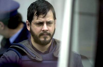 La maison de Marc Dutroux à Sars-la-Buissière en cours de démolition