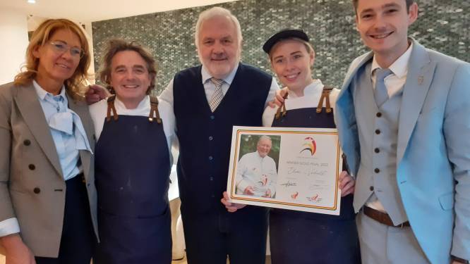 Chef-kok Elien Verhulst (24) van restaurant Vlass wint Pierre Wynants Trophy: “Saus is het belangrijkste bij elk gerecht. En net mijn sauzen gaven blijkbaar de doorslag”