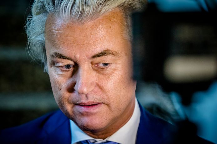 PVV-fractievoorzitter Geert Wilders.