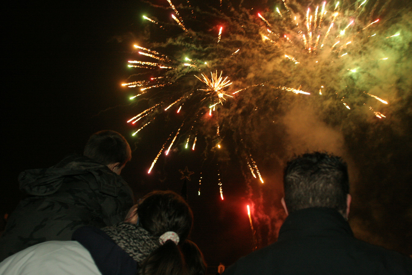 Van plan om vuurwerk af te