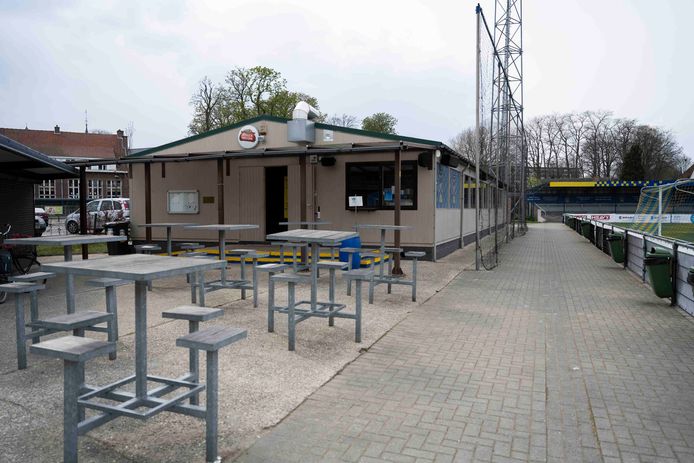 De gebouwen van the City Pirates.