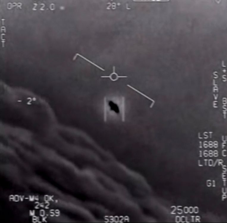 Enkele jaren geleden meldde een man bijna elke dag ufo’s, maar hij stond bij de luchtmachtbasis in Kleine-Brogel Beeld AFP