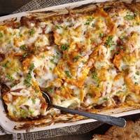 Smullen: lasagne van kaasravioli