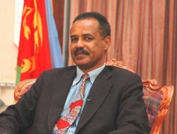 President Isaias Afewerki van Eritrea.
