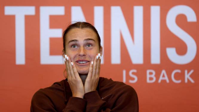“Nooit eerder kreeg ik zoveel haat”: Wit-Russische toptennisster Sabalenka heeft het in coulissen zwaar te verduren