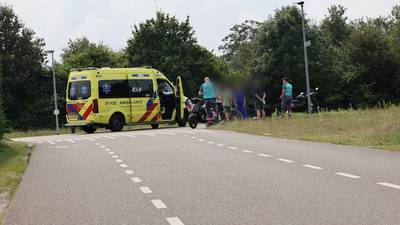 Scooterrijder valt en raakt gewond in Nuland