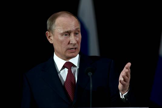 President van Rusland Vladimir Poetin.