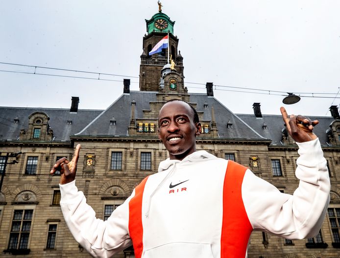 Kelvin Kiptum was in november al in Rotterdam, waar hij op 14 april de marathon zou lopen.