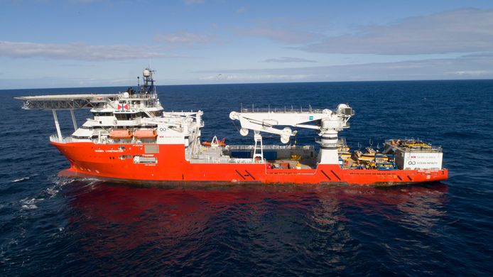 De "Seabed Constructor" is een schip van Ocean Infinity dat is uitgerust met de meest geavanceerde technologie om naar het verdwenen vliegtuig te zoeken.