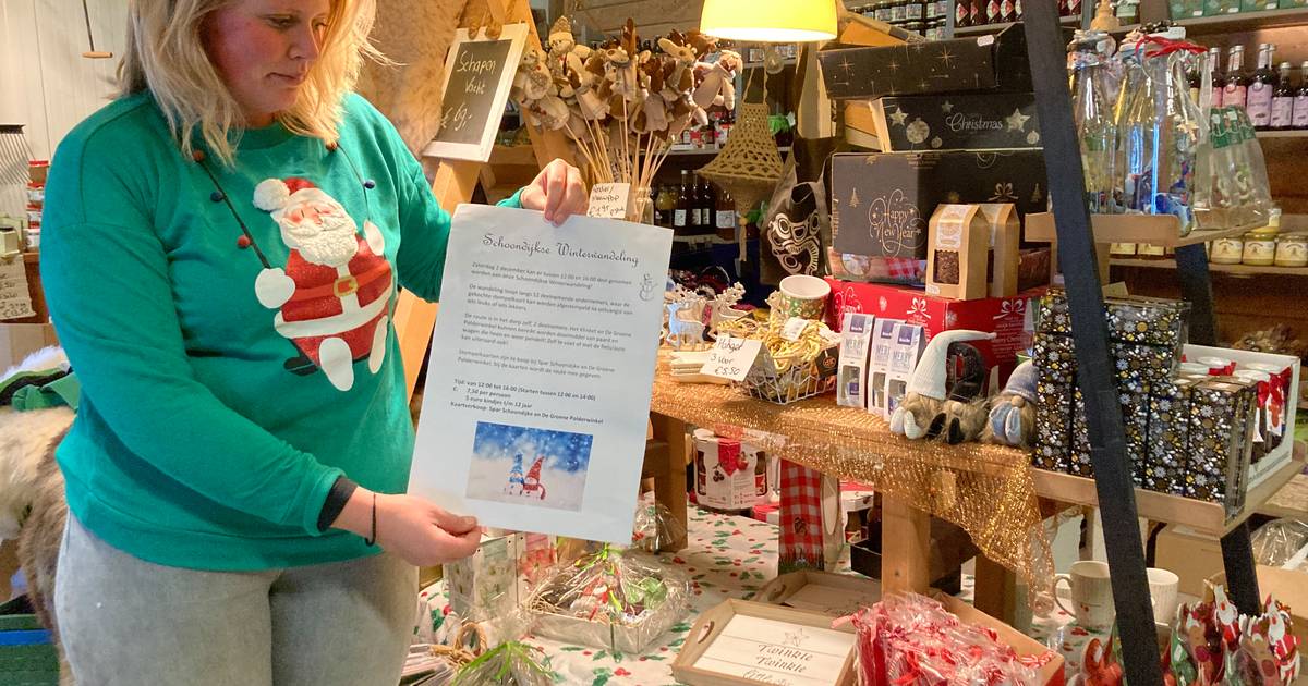 Veel te snoepen tijdens Schoondijkse Winterwandeling: ‘Niemand gaat met honger naar huis’