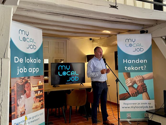 Serge De Groof is het brein achter 'My Local Job'