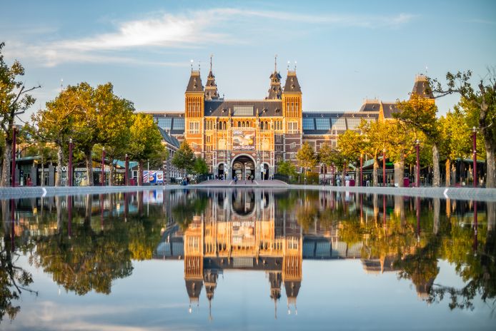 Het Rijksmuseum in Amsterdam