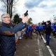 Als twee kemphanen van Astana vechten om een been, loopt Kristoff ermee heen