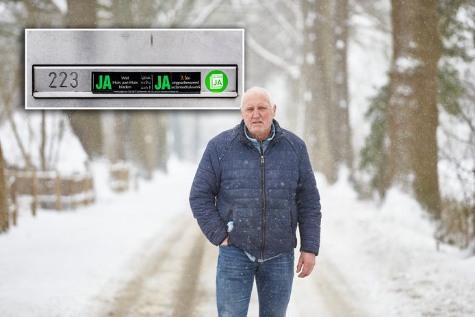 Bertus Karssenberg, fractievoorzitter van Meedenken met Lochem, stemde vorige week met zijn partij tegen een voorstel voor invoering van de ja/ja-sticker in Lochem. In 2021 was zijn partij nog indiener van hetzelfde voorstel.