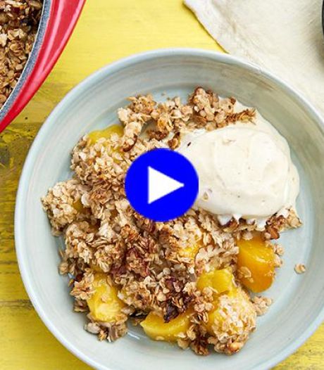 Un petit dessert crunchy à déguster à toute heure