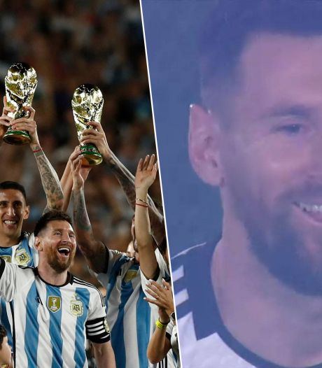 Les larmes de Messi, la ferveur de l’Argentine: l’incroyable fête des champions du monde avec leur public
