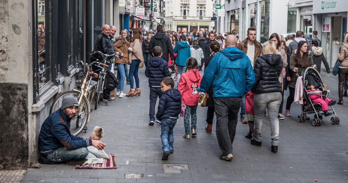 Bedelaars Overspoelen Centrum Gent Regio HLN