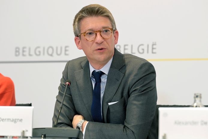 Vicepremier en minister van Economie en Werk Pierre-Yves Dermagne (PS).