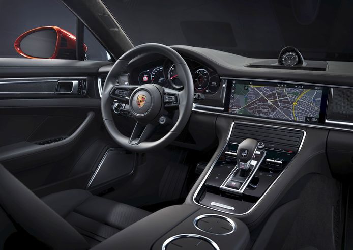 Het interieur van de nieuwe Panamera