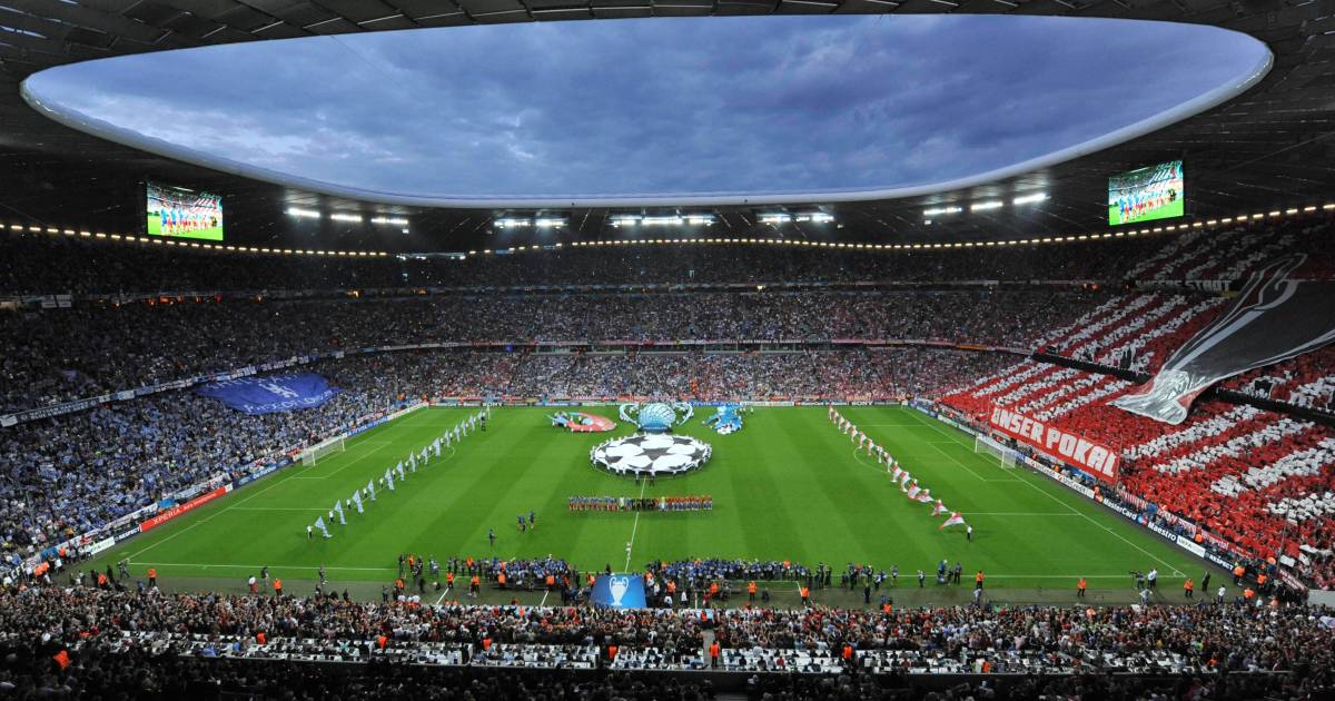 Finale Champions League (2021) in München of Sint ...