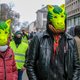 Beperkte opkomst gele hesjes in Brussel: vreedzame betoging zonder incidenten