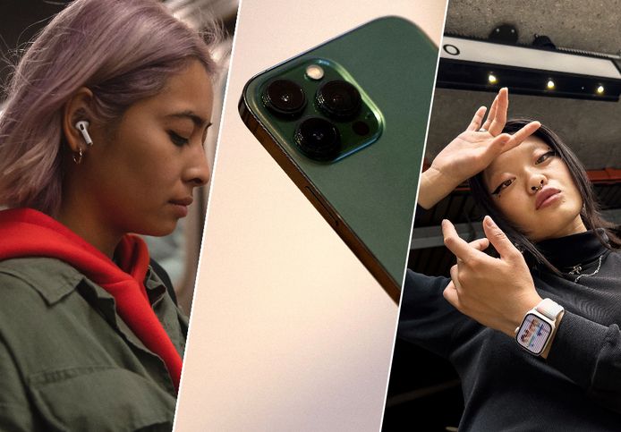 De AirPods Pro van 2019, de iPhone 13 Pro van vorig jaar en de Apple Watch Series 7 krijgen vermoedelijk woensdag allemaal een update.