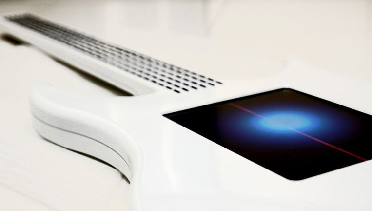Microbe erven Prediken Nieuw: digitale gitaar met aanraakscherm | De Morgen
