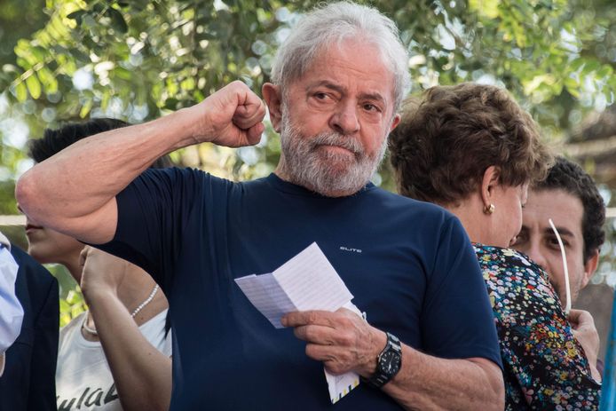 De Braziliaanse oud-president Lula.