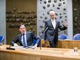 Mark Rutte en staatssecretaris Marnix van Rij.