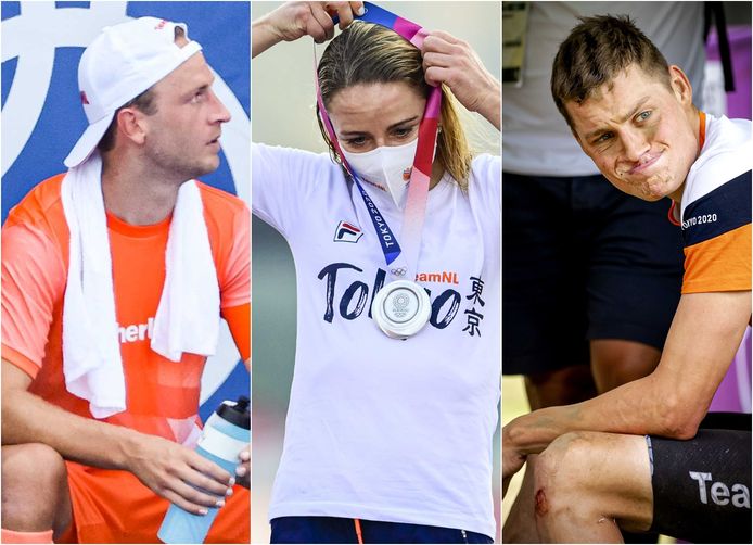 Billy Bakker, Annemiek van Vleuten en Mathieu van der Poel.