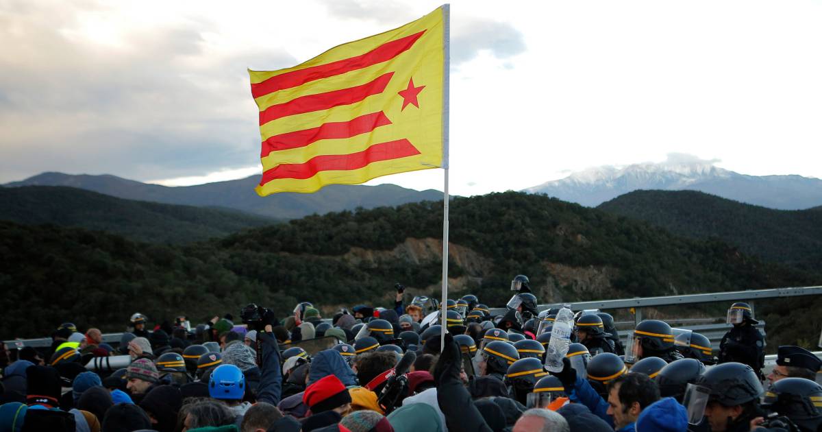 Affrontement avec les forces de l’ordre à la frontière franco-espagnole ...