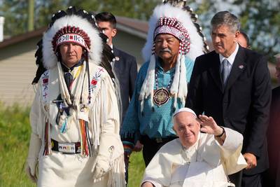 Paus Franciscus: getuigenissen inheemse kinderen waren 