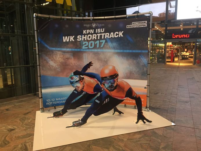 Rotterdam telt af voor WK shorttrack in Ahoy Rotterdam AD.nl