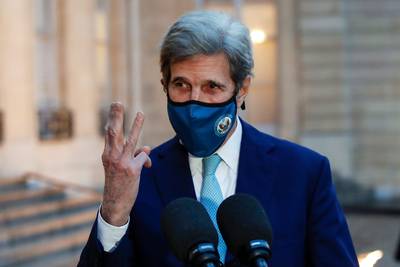 Amerikaanse klimaatgezant Kerry in China voor topoverleg