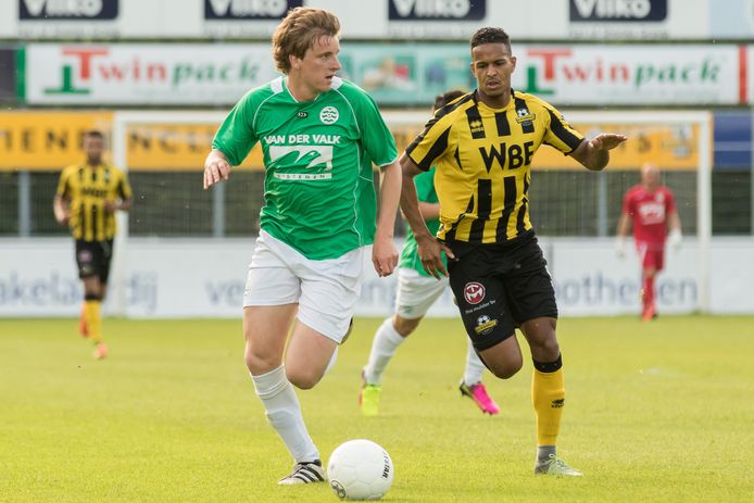 Jeroen Spruijt op archiefbeeld. Vandaag maakte hij een hattrick bij OJC Rosmalen.