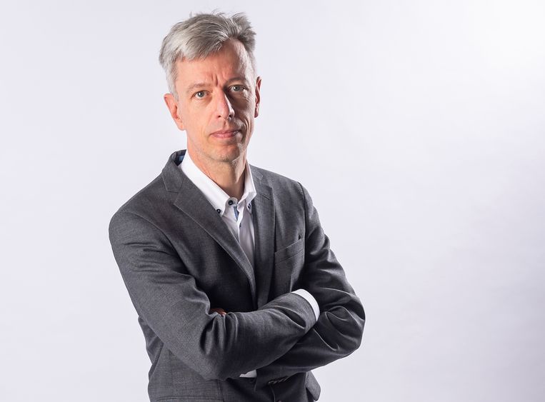 Geert Noels: ‘De overheid staat al klaar om ons appeltje voor de dorst te schillen.’ Beeld Gregory Van Gansen / Photo News
